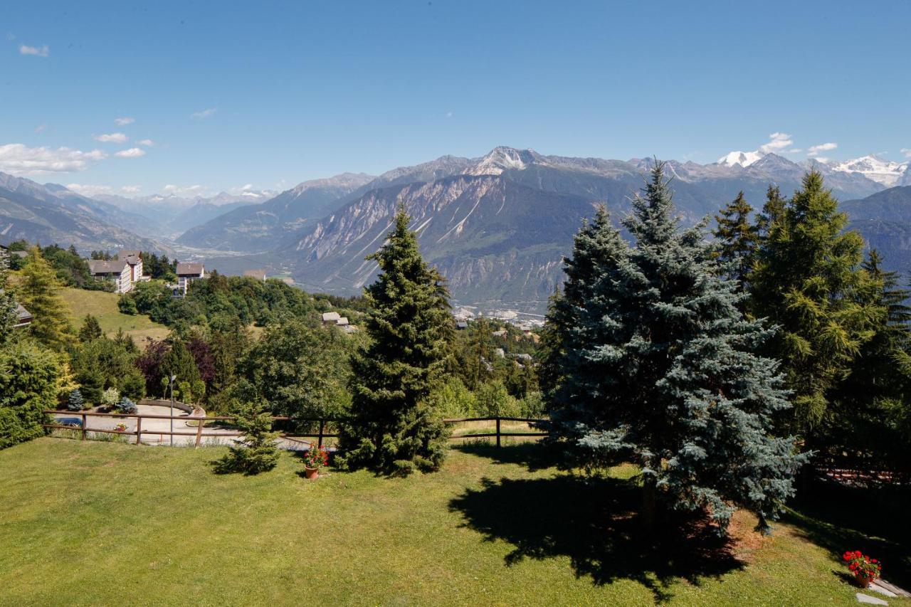 Magnifique Appartement Proche Du Centre Et Du Ski Crans-Montana Exterior foto